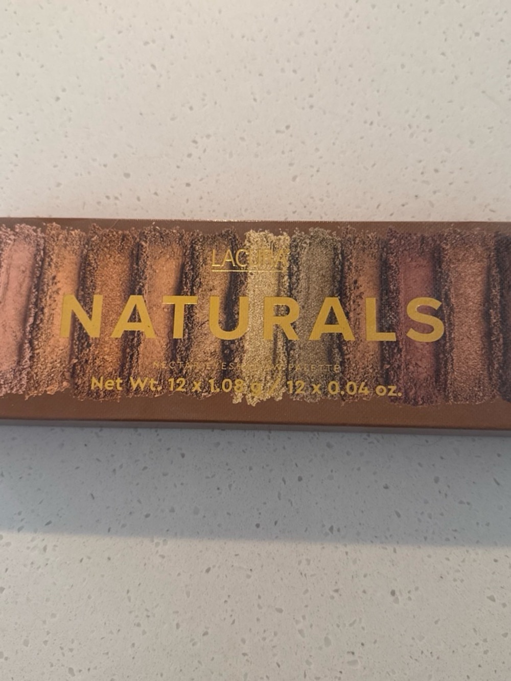 LACE NATURALS Eyeshadow Palette — Warm Neutral Browns & Golds